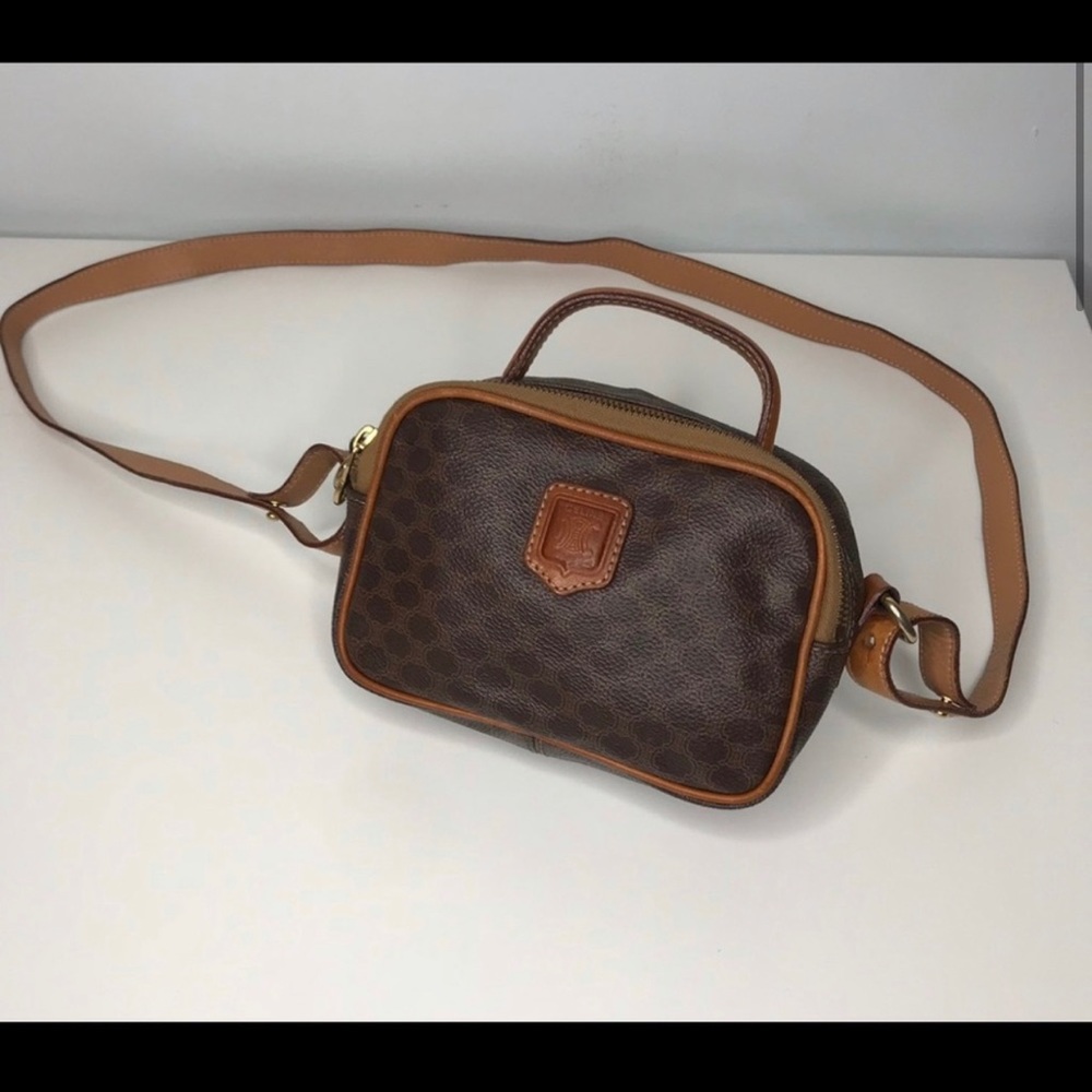 RARE Vintage Céline Macadam Print Mini Crossbody